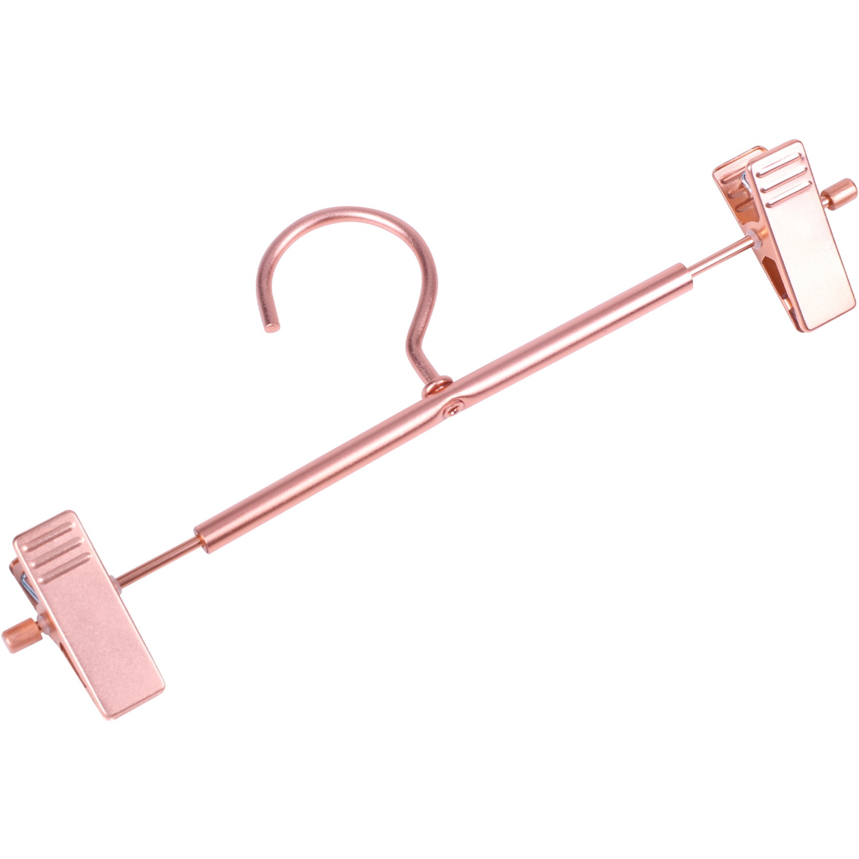 20 Pieces of High-Strength Strong Rose Gold Pants Skirt Bottom Hanger with Clip