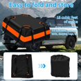 Jkung 21 Cubic Feet Car Rooftop Cargo Bag with AntiSlip Mat