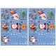 thumbnail image 1 of Dos juegos de pegatinas navideñas de dibujos animados para ventana, sala de estar, electricidad estática, copos de nieve, pegatinas navideñas para pared, 1 of 5