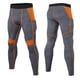 thumbnail image 4 of Pantalones de yoga largos para hombre, cálidos, de fitness, de alta elasticidad, ajustados, para correr, baloncesto, entrenamiento, con bolsillos, 4 of 5