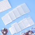 thumbnail image 2 of Moyic Funda para tarjeta pequeña de 50 piezas que evita daños en la tarjeta, desgarro y decoloración, película de tarjeta CPP y agua de Carpetas de archivos Negro, 2 of 6