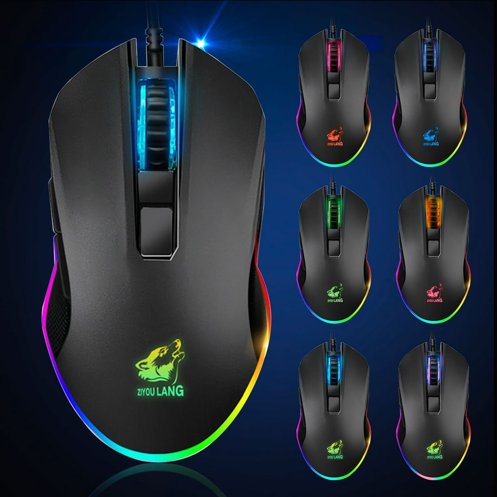 Gaming Mouse Mice Advanced Technology with 2.4GHZ Up to 3200DPI, EEEkit