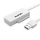 thumbnail image 2 of Cable adaptador Maiwo USB a SATA HDD para oficina en casa, convertidor de disco duro de 2,5 pulgadas de velocidad rápida, carcasa de plástico Estaciones de acoplamiento para portátiles blanco, 2 of 8