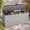 Gray, variant on CuFun Outdoor Storage Box, 60 Gallon Waterproof Resin Patio Deck Box with Gas Strut, Lockable Lid & Hidden Handles for Patio, Deck & Poolside