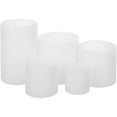 thumbnail image 1 of Juego de 5 Moldes de Silicona Cilindro para Velas y Resina Epoxi, Moldes Redondos de Pilar para Manualidades DIY, Reutilizable para Veladoras y Jabón, 1 of 4