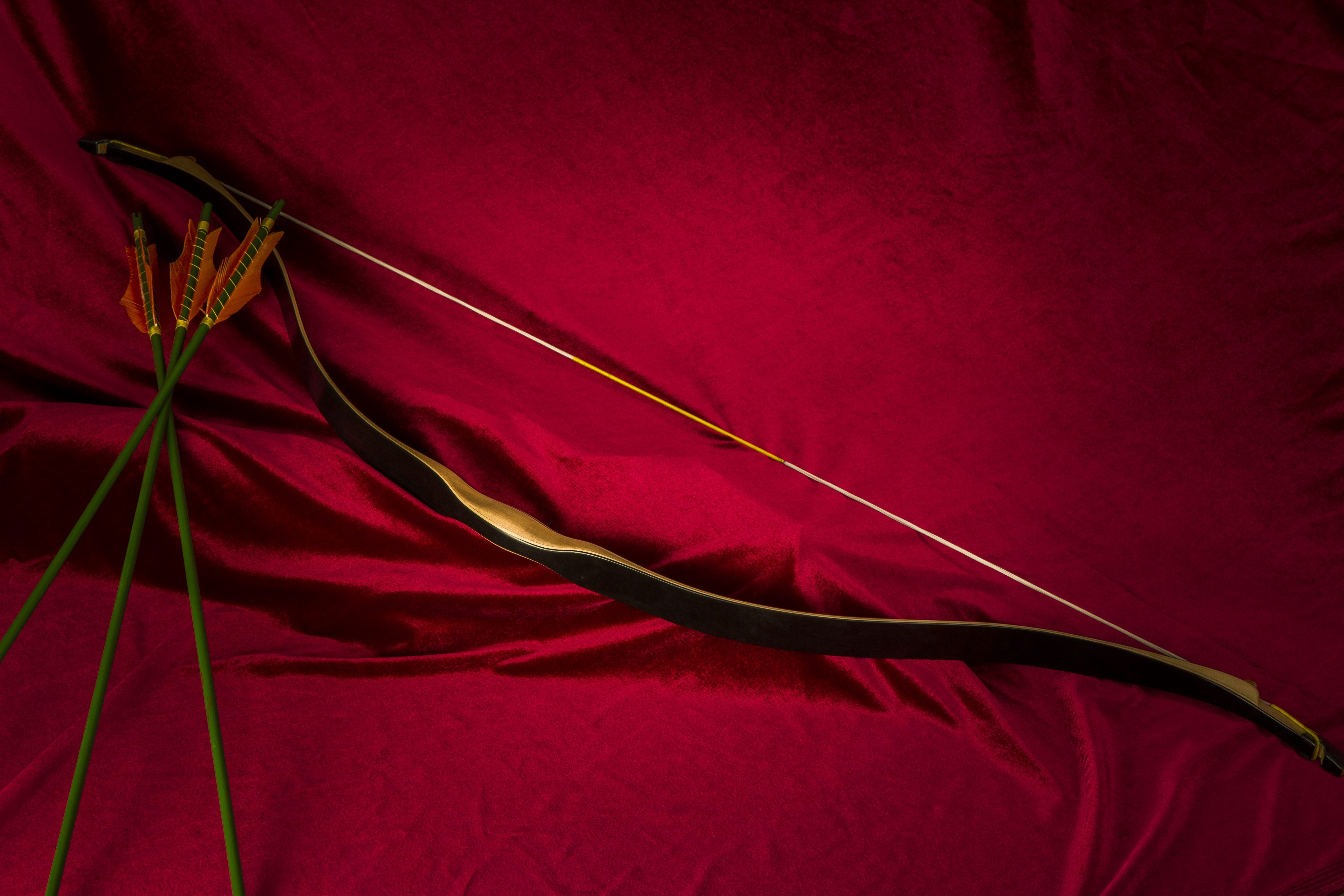 Turkish Bow Laminated Wooden Ottoman Bow Traditional Horse Bow Recurve Bow Mounted Archery Bow Target Archery Short Bow 20 - 100 pound (70 Pounds)