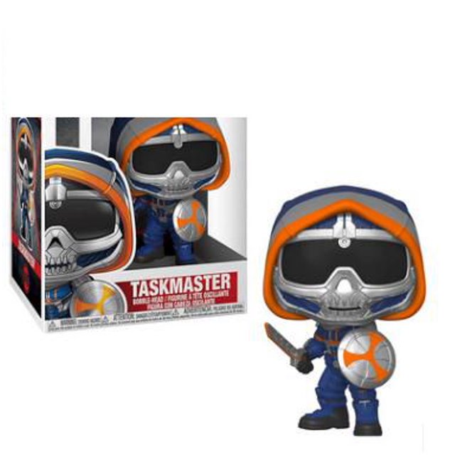 Funko POP-figuras de acción de Marvel Studios, muñecos de colección de vinilo de Black Widow 604, Taskmaster 605, Black Widow42, 454