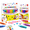 6-Pack+12-Pack, variant on 3D Magic Popcorn Pens, 2026 New DIY Bubble Popcorn Drawing Pen with 6/12 Colors, Dries with Fun Texture for Drawing Coloring Crafts Art Projects and Classroom