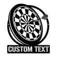 thumbnail image 5 of Custom Darts Metal Wall Art, Personalized Darts Player Name Sign, Home Wall Decor, Darts Room Metal, Dartboard Gifts, 5 of 6