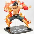 thumbnail image 3 of One Piece Fire Fist Ace Anime Model Anime Action Statue Desktop Ornament 5.12 inch, 3 of 6