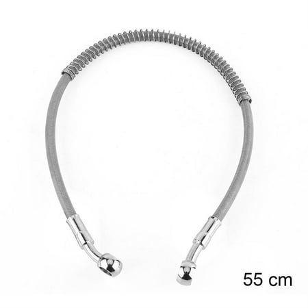 Brake Tube Flaring LAFGUR 39cm-70cm Motorcycle Brake Oil Hose Fuel Tube Line Fitting Stainless Steel Braided, Brake Oil Hose,Oil Hose ()