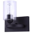 thumbnail image 3 of IVL370A01BK Canarm Inc Hampton - 1 Light Bath Vanity-8.5 Inches Tall and 6 Inches Wide-Black Finish, 3 of 4