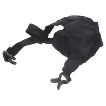 OUNONA Dog Calming Mask Nylon Black Shading for Manicure 1Pcs