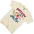 thumbnail image 4 of Nickelodeon Men's Shirt, Classic Cartoon Graphic Print Ren and Stimpy T-Shirt Natural -2X L, 4 of 5