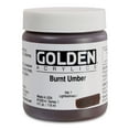 thumbnail image 2 of Golden Heavy Body Artist Acrylics - Burnt Umber, 4 oz Jar, 2 of 2