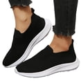 thumbnail image 3 of NOKIO Women Sneakers Spring And Summer Fashion Flat Bottom Comfortable Non Slip Breathable Mesh Casual Sports Shoes Slip On Breathe Mesh Walking Shoes Women Fashion Sneakers, 3 of 9