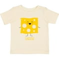 thumbnail image 3 of Inktastic Cute Kawaii Cheese Boys or Girls Baby T-Shirt, 3 of 5