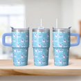 thumbnail image 2 of 20OZ Unicorn Tumbler with Handle Insulated Stainless Steel Tumbler Great Presents for Women Unicorn Enthusiasts Perfect for Birthday Christmas and Pool Parties, 2 of 6