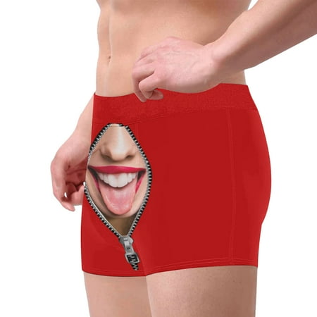 

HGWXX7 Plus Size Lingerie Women And Men Valentine s Day Printing Plus Size Boxer Underpants Mid High Waist Underwear Underpants