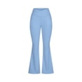 thumbnail image 6 of Inleife Womens Pants Womens Stretch Yoga Leggings Fitness Running Gym Sports Full Length Active Pants, 6 of 7