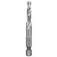 thumbnail image 1 of Herramienta de reparación de roscas, broca hexagonal HSS plateada de 6,35 mm, tornillo True Excellence, 1 of 6