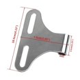 thumbnail image 4 of Motorcycle Bottom Mount Headlight Bracket For Harley Honda Yamaha Kawasaki, 4 of 6