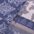 thumbnail image 4 of Home Soft Things Flannel Velvet Throw - Cosafina - Estate Blue - 60" x 70", 4 of 5