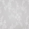 thumbnail image 6 of No. 918 Lillemor 2-pack Vintage Floral Lace Sheer Rod Pocket Curtain Panel Pair, White, 50"W x 84"L (2 Panels), 6 of 6