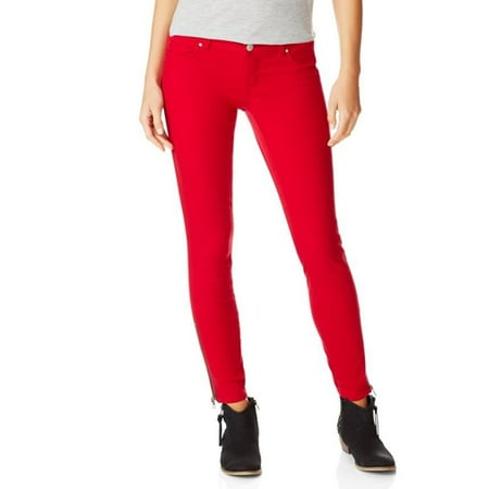 Aeropostale Womens Lola Jeggings Red 000 Regular