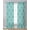 Teal, variant on Yellow Morocco Sheer Curtains 84 Inch Length 2 Panels Set for Living Room/Bedroom, Bohemia Nation Abstract Geometric Motifs Kitchen Curtains Grommet Semi-Sheer Curtains Window Treatments 42"x84"x2