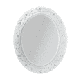thumbnail image 3 of Head West Frosted Tile Framed Oval Wall Vanity Mirror - 23" x 29", 3 of 7