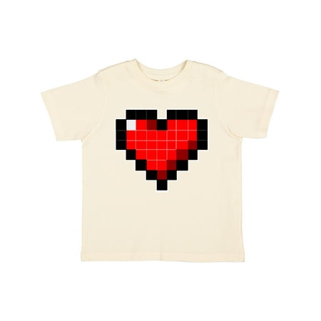 

Inktastic 8 Bit Heart Boys or Girls Toddler T-Shirt