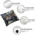 thumbnail image 4 of Acheng  Pillow Covers Set of 2 Impressionist Art Painting Home Decorative Lumbar Pillow Cases Rectangular Cushion Covers White, 4 of 6
