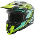 thumbnail image 2 of LS2 X Force Adult Off-Road Motorcycle Helmet - Gloss Black/Blue/Yellow / Small, 2 of 2
