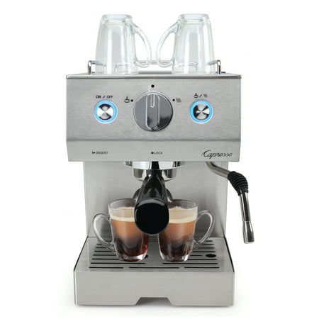 Capresso Cafe Pro Advanced Pump Boiler Professional Espresso & Cappuccino (Best Espresso Machine Professional)