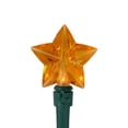 thumbnail image 4 of Northlight 20-Count Multi-Colored Star Shaped LED Christmas Light Set- 4.5ft, Green Wire, 4 of 6