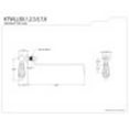 thumbnail image 2 of Kingston Brass KTWLLS7 Wilshire Side Mount Toilet Tank Lever, Brushed Brass, 2 of 2