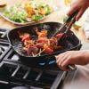 thumbnail image 5 of Anolon Advanced Home Hard-Anodized Nonstick Deep Square Grill Pan, 11-Inch, Onyx, 5 of 7