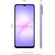 Samsung Galaxy A07 , Android Smartphone, 64GB Storage, 4GB RAM, Light Violet