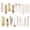 style8, variant on QSJRZP 20 Pcs Pearl Hair Clips Set Fashion Korean Acrylic Resin Hair Barrettes, Bobby Pins Hairpins for Women and Ladies Girls Headwear Styling Tools, Hair Accessories for Decorative Party Wedding