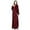 Wine Red, variant on Womens Robes Warm Plush Winter Robe, Zip up Long Fleece Bath Robes Female, Zipper Bathrobes for Women