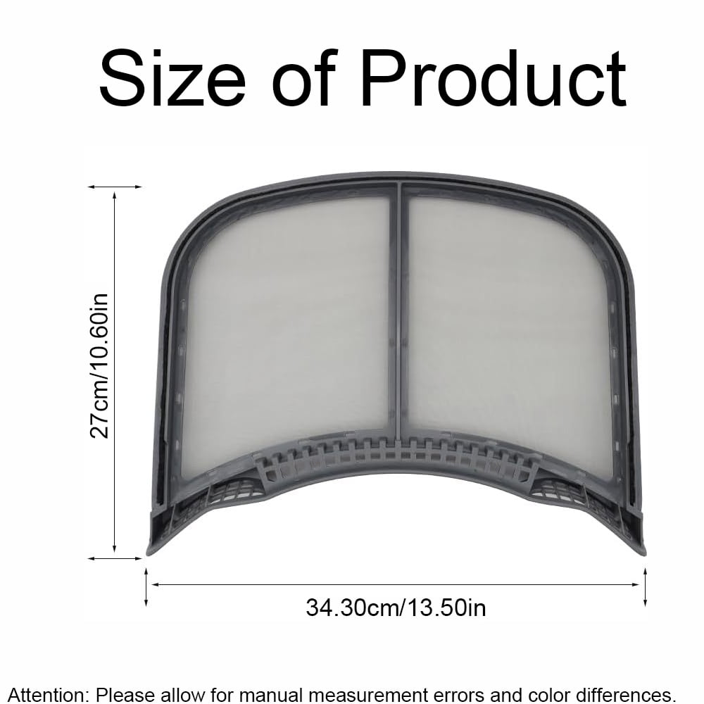 TOP-MAX 5304511512 Dryer Lint Filter, Fit for Fri-gidaire, Elec-trolux, Replace 5304505076, 4584403, AP6260854, PS12114610, EAP12114610