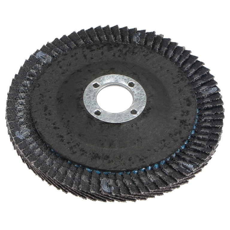 Uxcell 4 Inch Flap Disc 80 Grit Sanding Grinding Wheels Silicon Carbide Abrasive Fiber Mesh Cover 10 Pack