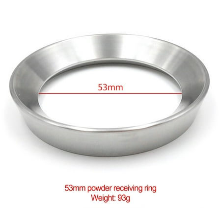 

Stainless Steel 51mm Coffee Grinder Dosing Funnel Catcher Ring