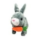 thumbnail image 2 of Conejito de peluche eléctrico realista, regalo de Pascua Gris, 2 of 9