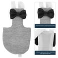 thumbnail image 4 of Miangastore Vêtements Confortables pour Perroquet en Coton Gris 1 Ensemble Combinaison de Vol 3.54x0.20x6.68 Po, 4 of 8