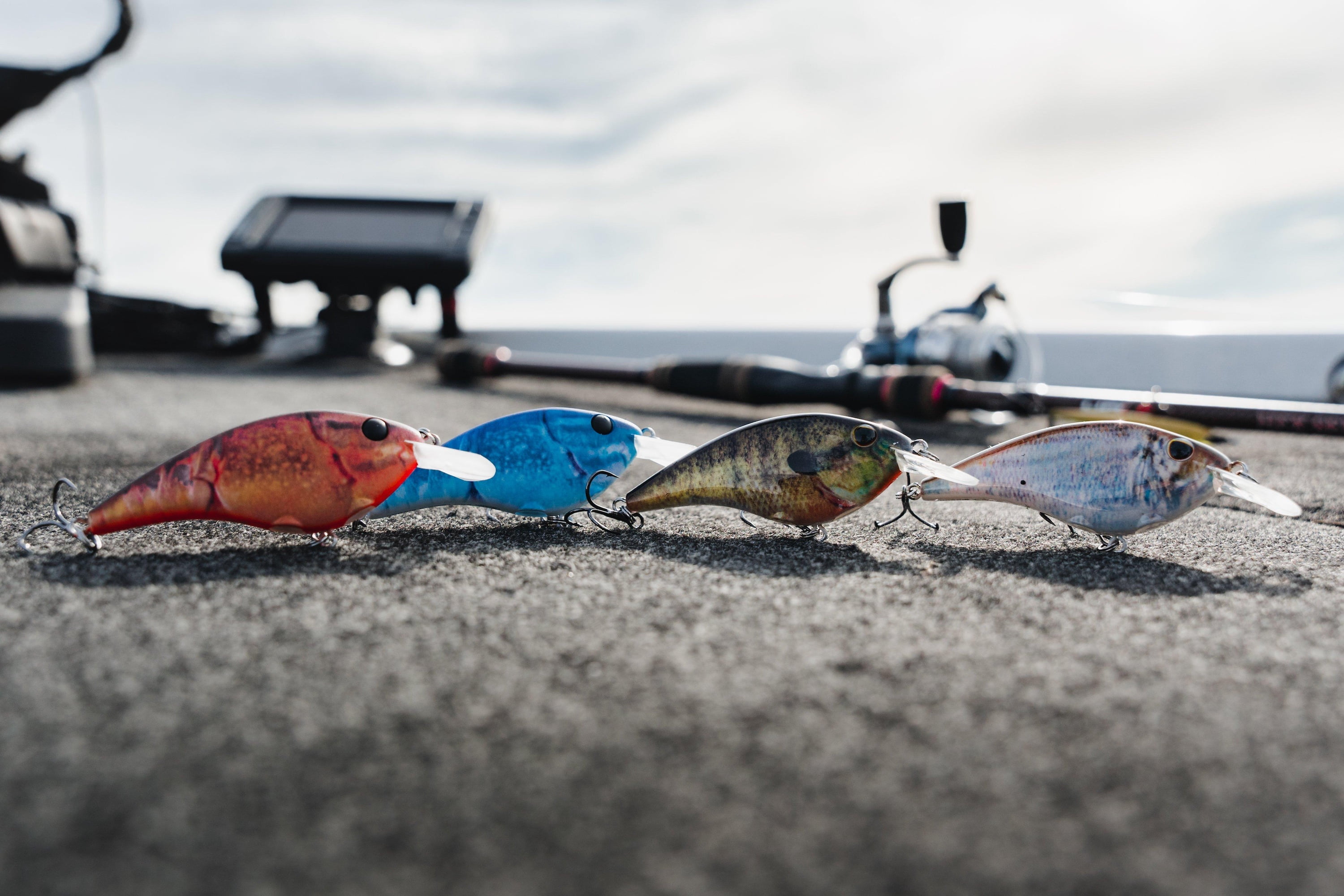 Berkley Frittside Fishing Lure, Midnight Pearl, 3/7 oz