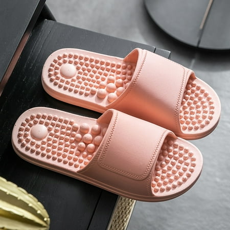 

Yoslce House Slippers for Women Sandals And Slippers Ladies Non-slip Soft Bottom Home Indoor Wear-resistant Bathroom Massage Slippers