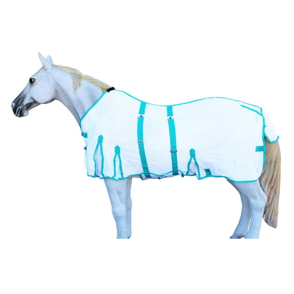70" Horse Mesh Light Weight Summer FlySheet Spring Airflow White 73403B