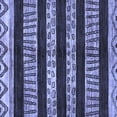 thumbnail image 1 of Ahgly Company Indoor Square Abstract Blue Modern Area Rugs, 4' Square, 1 of 4